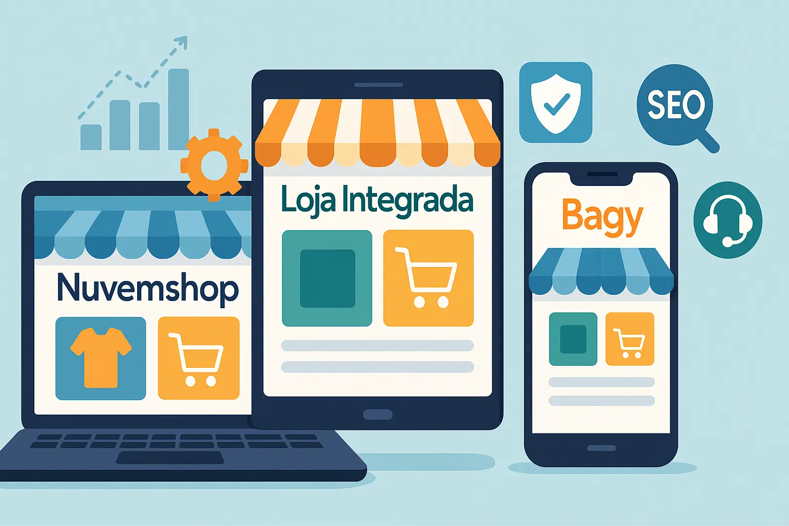DSolver Sites | Criação de Sites e Lojas Virtuais Profissionais 8 Plataformas de E-commerce: Qual é a Melhor para Criar sua Loja Virtual em 2025?